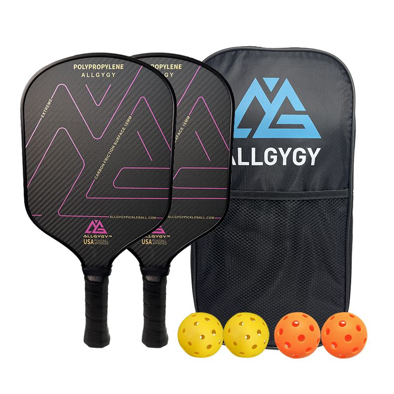 3K Carbon Fiber Pickleball ແລະຊຸດ Paddle