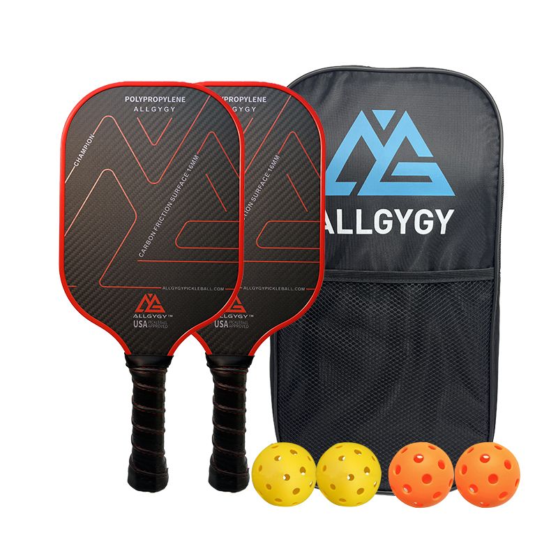 3K Carbon Fiber Pickleball Paddle Set